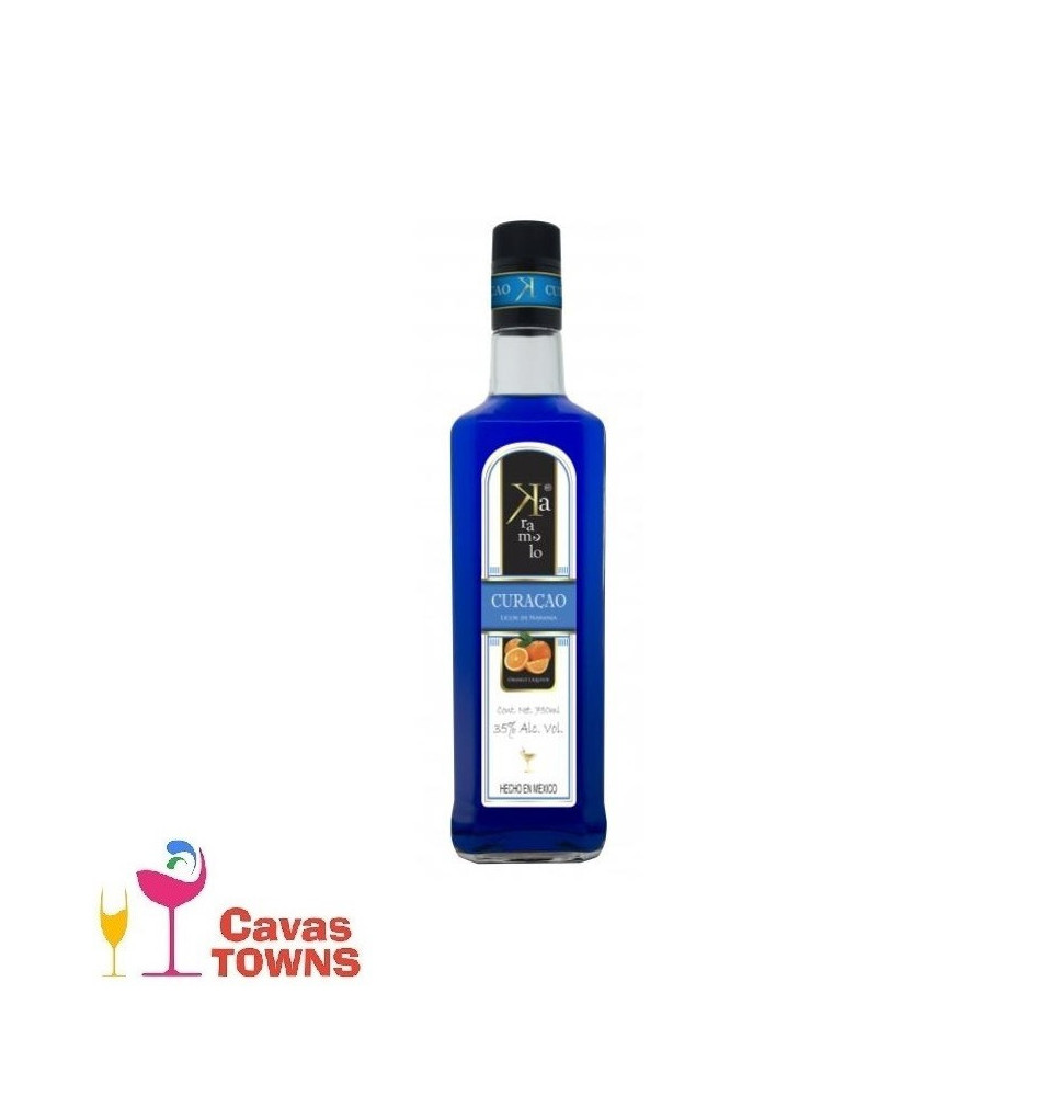Licor Karamelo De Curacao 750 ml - Cavas Towns Licor Karamelo De Curacao 750 ml - Cavas Towns