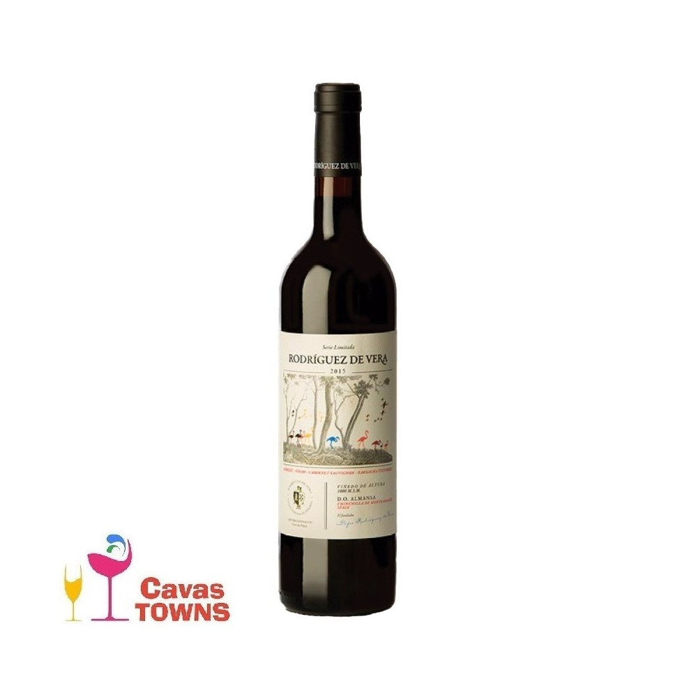 Vino Tinto Rodriguez de Vera Almansa 750 ml - Cavas Towns Vino Tinto Rodriguez de Vera Almansa 750 ml - Cavas Towns