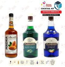 Licor De Curacao Flamingo 1000 Ml. - Cavas Towns Licor De Curacao Flamingo 1000 Ml. - Cavas Towns