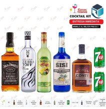 Licor Sisi de Curacao Azul 1000 ml - Cavas Towns Licor Sisi de Curacao Azul 1000 ml - Cavas Towns
